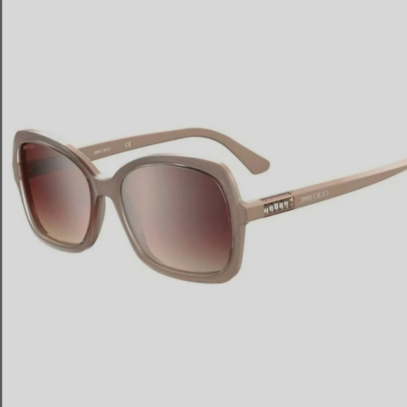 Jimmy Choo Sunglasses Bett/S Oversize Nude - Picture 2 of 13